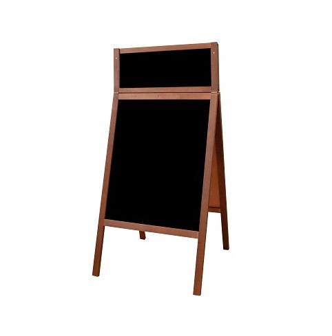Chalkboard street signs